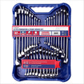 32 Piece Wrench Set SAE & Metric 20 Standard & 12 Stubby Combination Wrenches