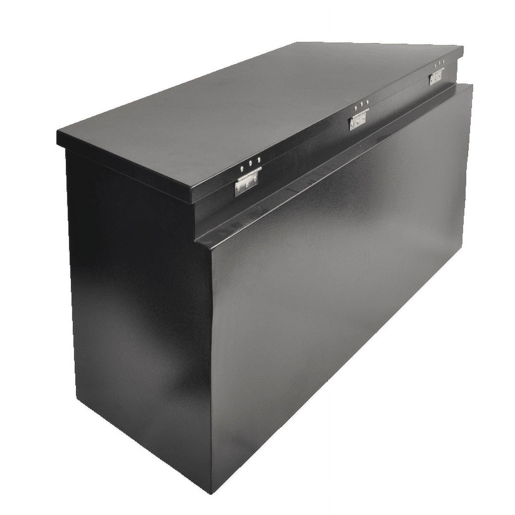 49x15x18.5 Inch Steel Trailer Tongue Tool Box Truck Bed Pickup Storage Box RV - Image 2