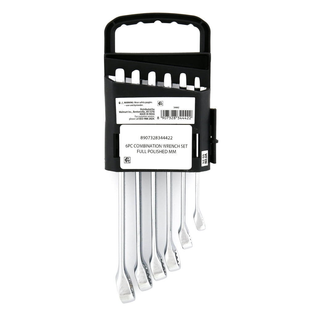 6-Piece Metric Combination Wrench Tool Set, Hand Tools - Image 3