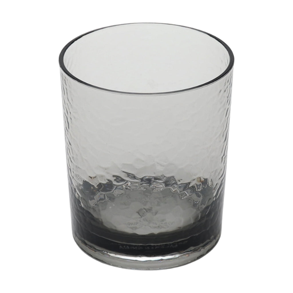 (2 pack) Better Homes &amp; Gardens 14-Ounce Tritan Short Hammered Tumbler, Smoke