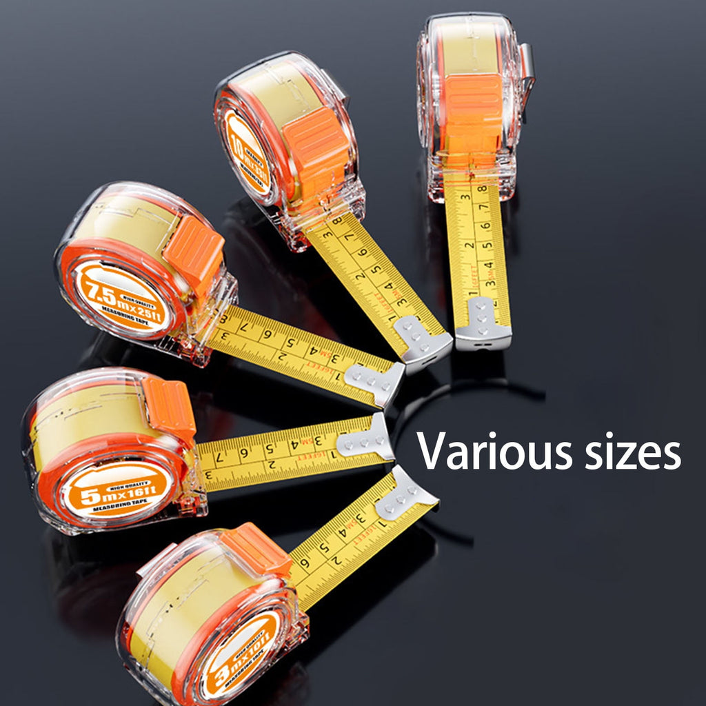 Double Scale Clear Tape Measure 300/500/750/1000cm Option Stainless Steel Blade With End Hook For Construction Tailor... - Image 6