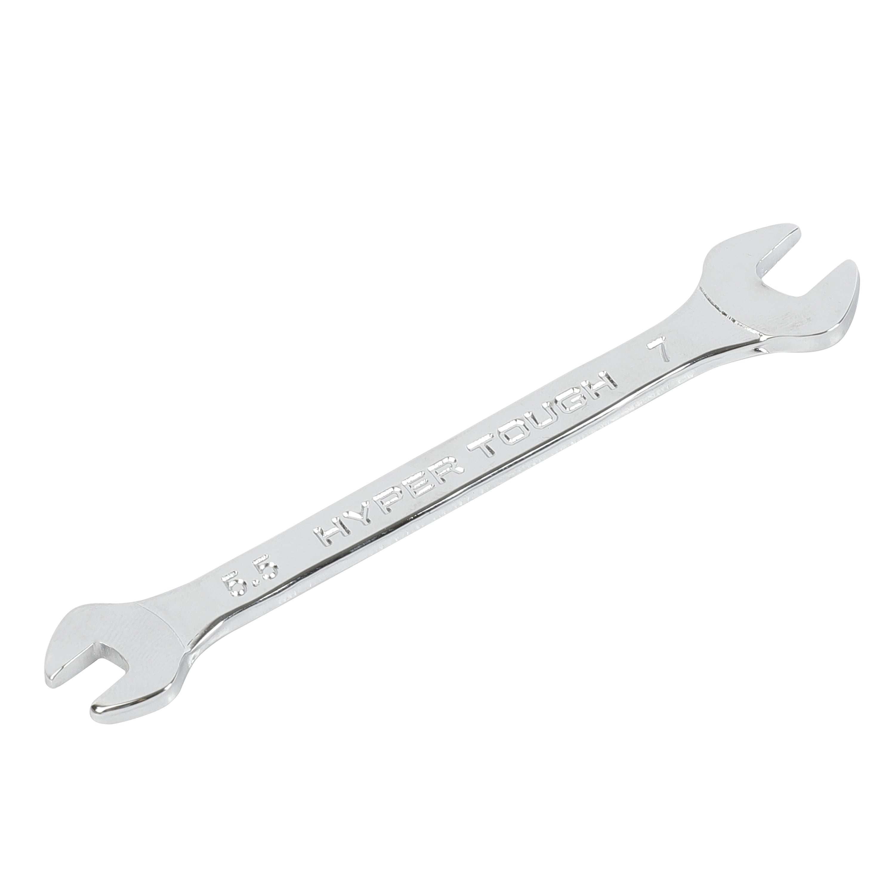 8-Piece Thin Open-End Metric Wrench Set with Organization Pouch (mm) - Image 2