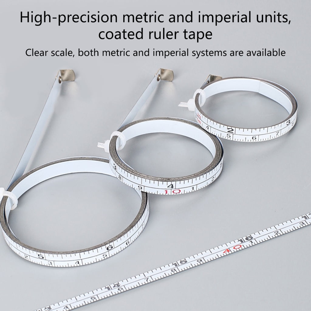 Accuracy Measuring Tape with Double Metric & Royal Scale Strong Carbon Steel Not Corrosion for Accurate Result - Image 4