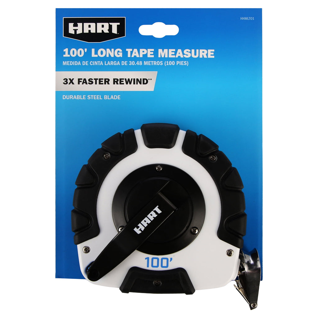 100-Foot Steel Blade Closed Reel Long Tape Measure - Image 4