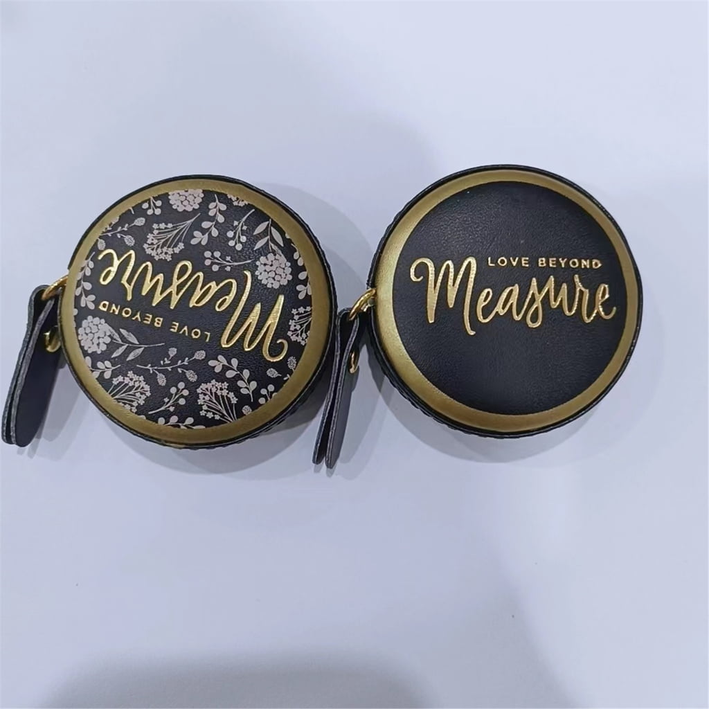 Measuring Tape PU Leather Tape Measure Precisions Measuring Tape Retractable Tape Measure 1m for Crafting & Projects - Image 5