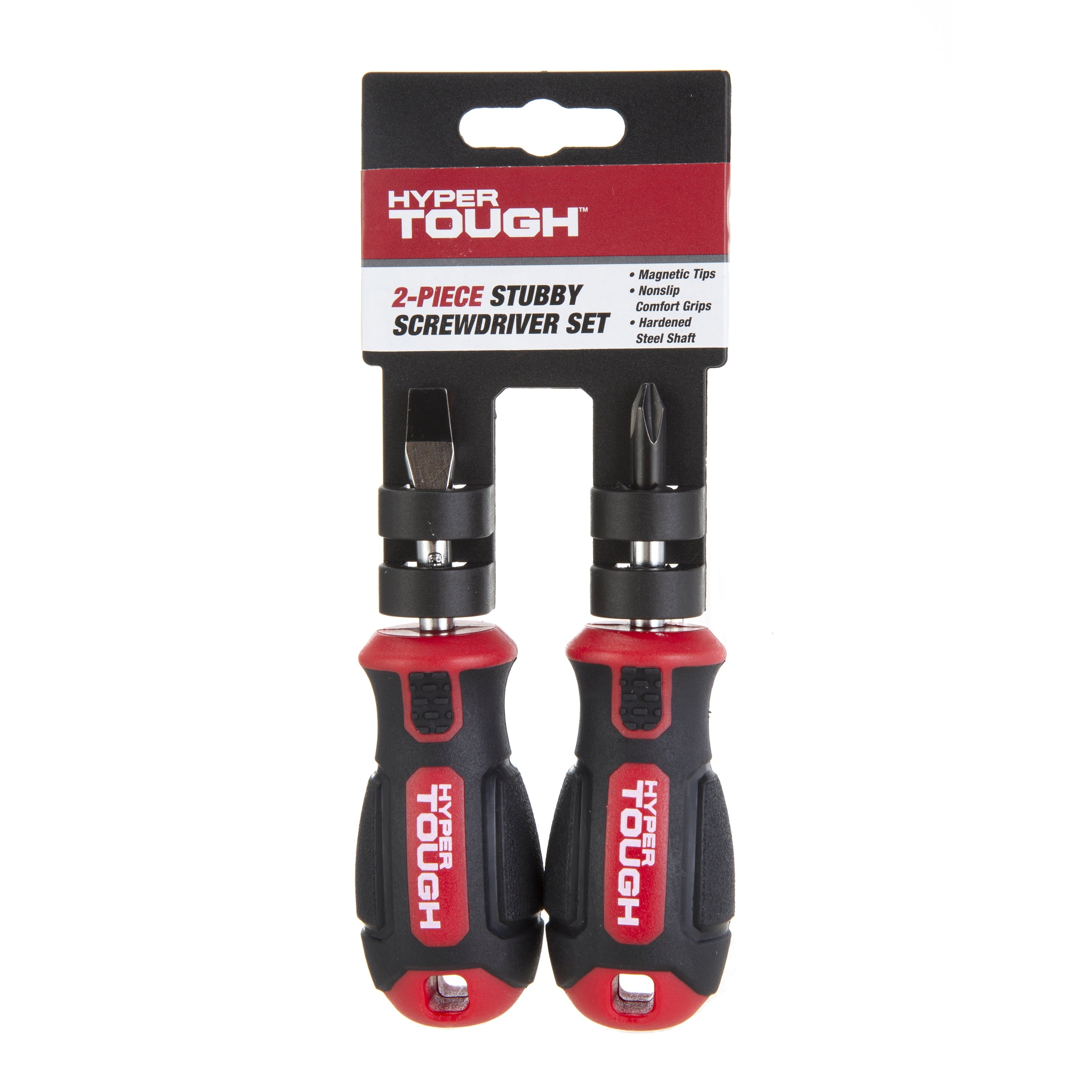 2 Piece Stubby Screwdriver Set, 4 inch - Image 2