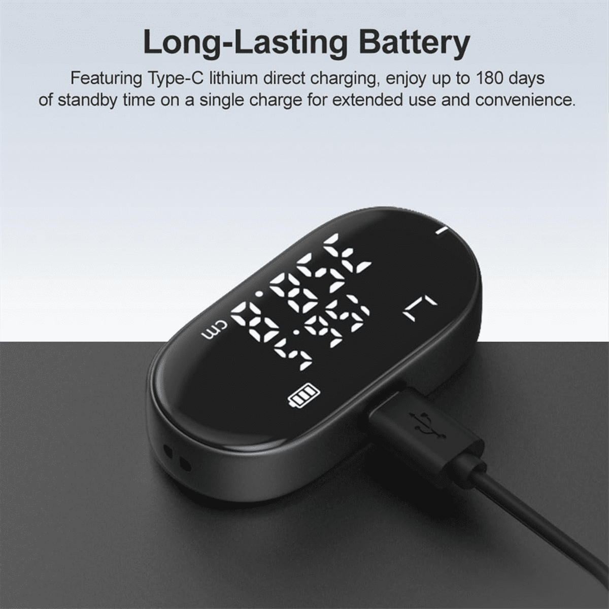 Digital Tape Measure, 328-Ft for Smart Easy Measurement of Complex Irregular Shapes,Electronic Rolling Measuring Tool - Image 2