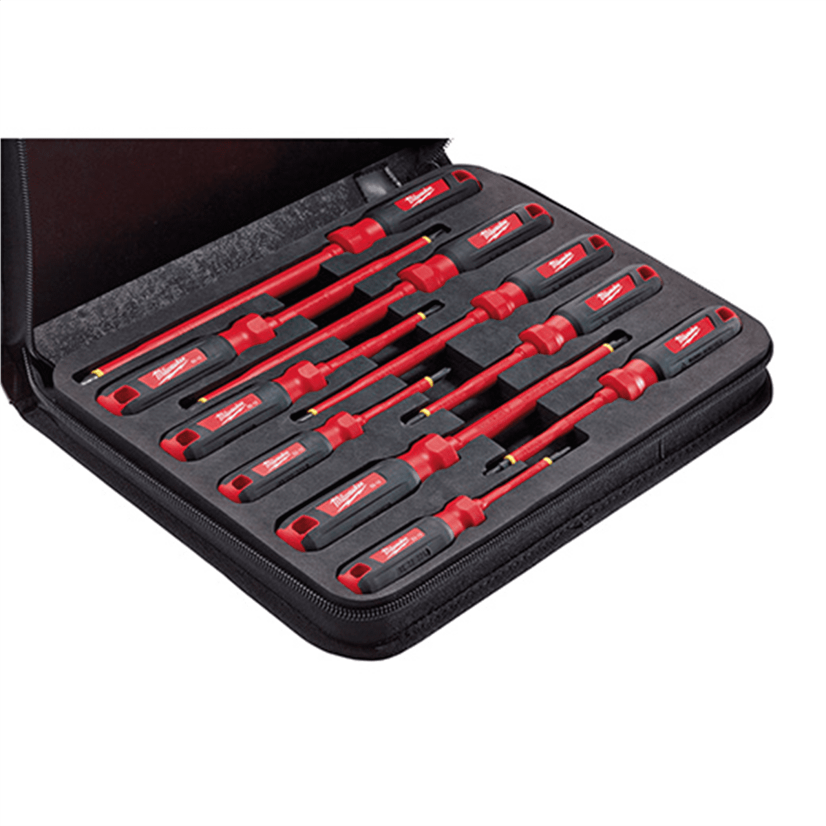 Tool 10 PC 1000V Insulated Screwdriver Set w/ EVA Foam Case - Image 3