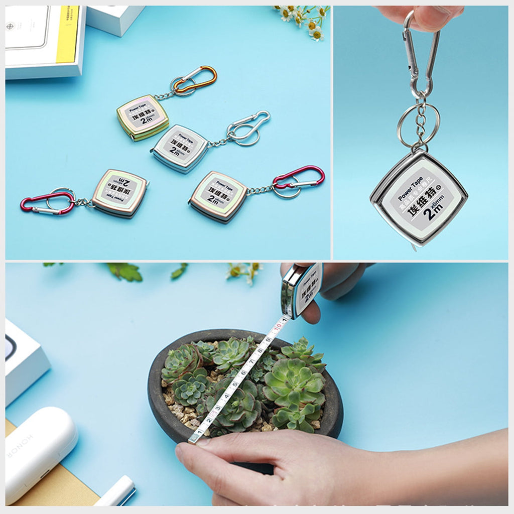 Easy to Carry 2m Small Tape Measure Precisions Measuring Tool for Accurate Measurements in Household & Outdoor activity - Image 2