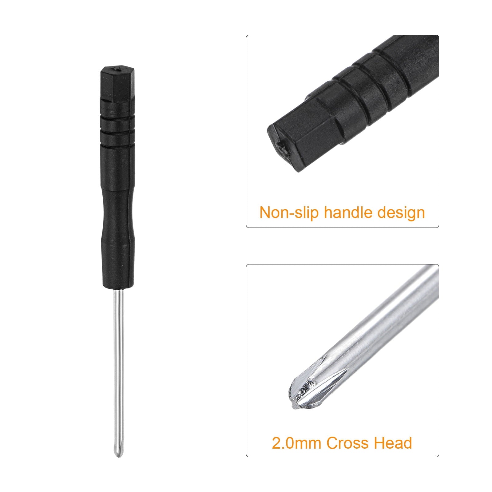 Mini Phillips Screwdriver, 2.0mm Cross Head for Watch Eyeglasses Electronics Repair, 10 Pack - Image 4