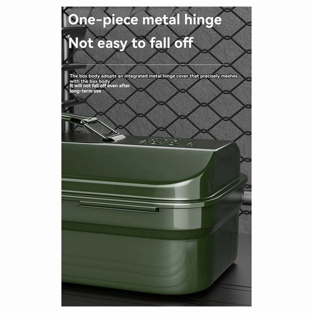 Home Large Capacity Industrial Grade Electrician'S Special Portable Metal Box - Image 3