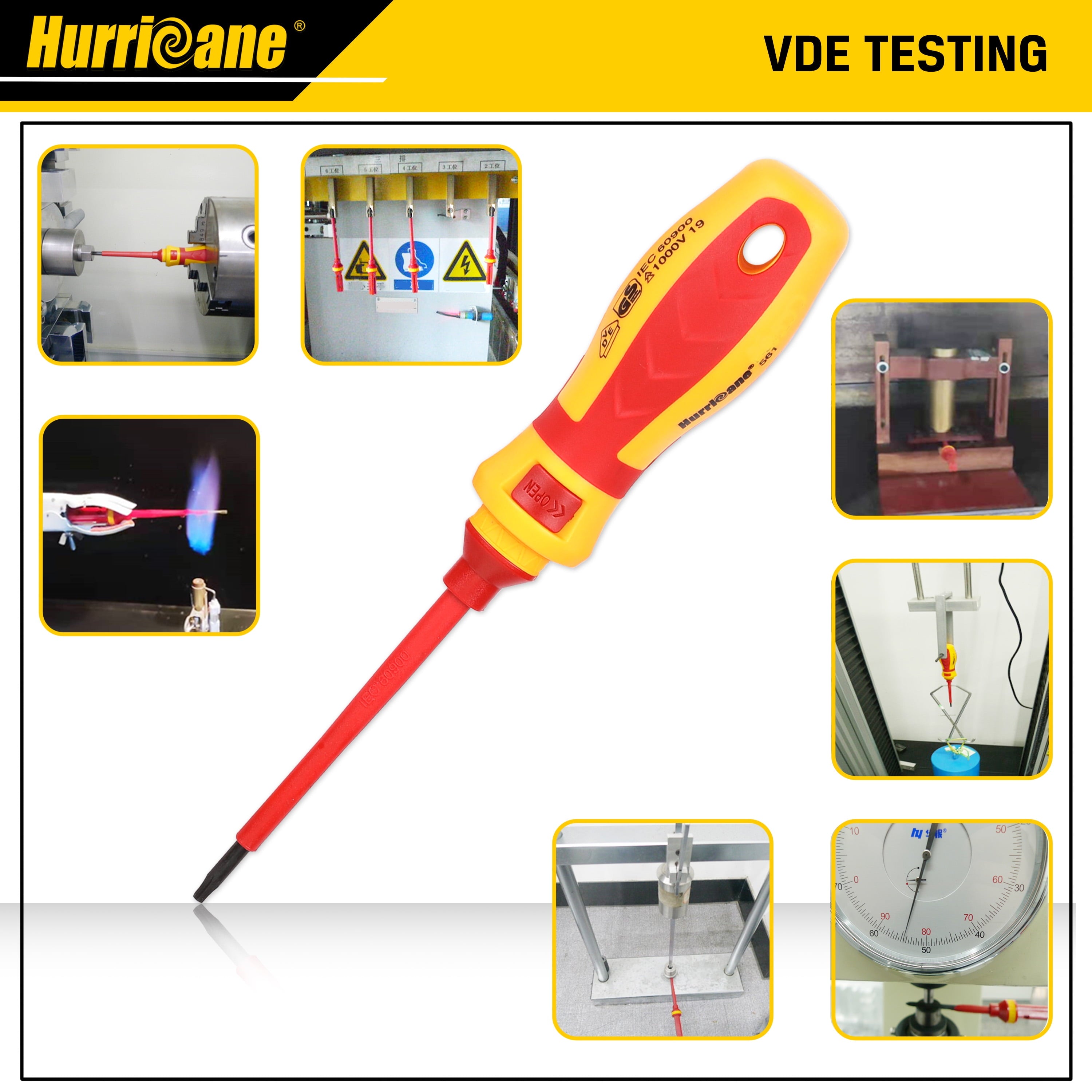 Professional Insulated, Magnetic Screwdriver Set with 13 Pieces - Image 5