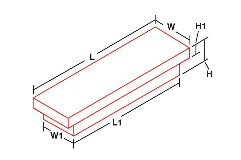 Specialty Series Single Lid Narrow Crossover Tool Box - Image 5