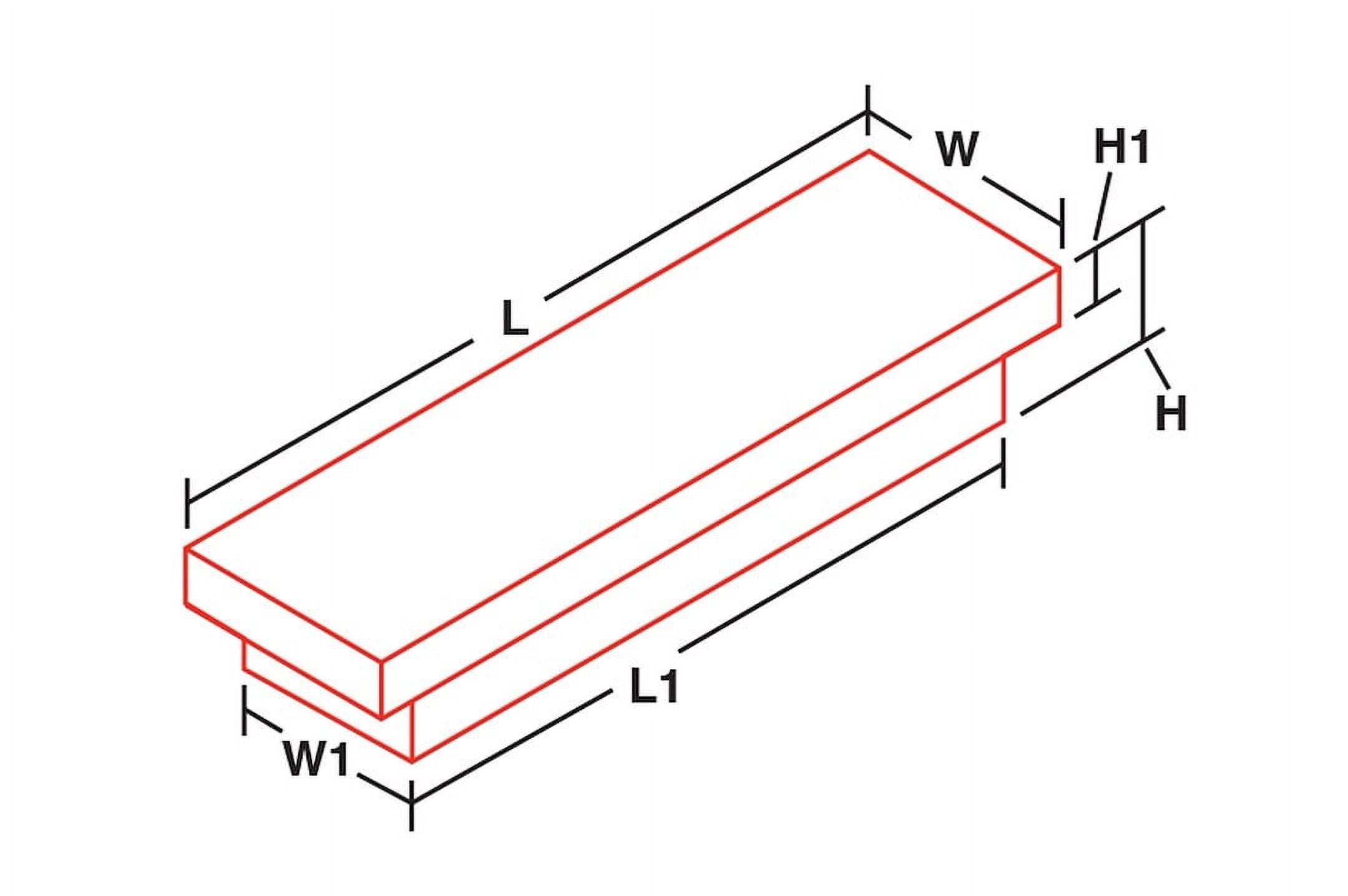 Specialty Series Single Lid Narrow Crossover Tool Box - Image 5