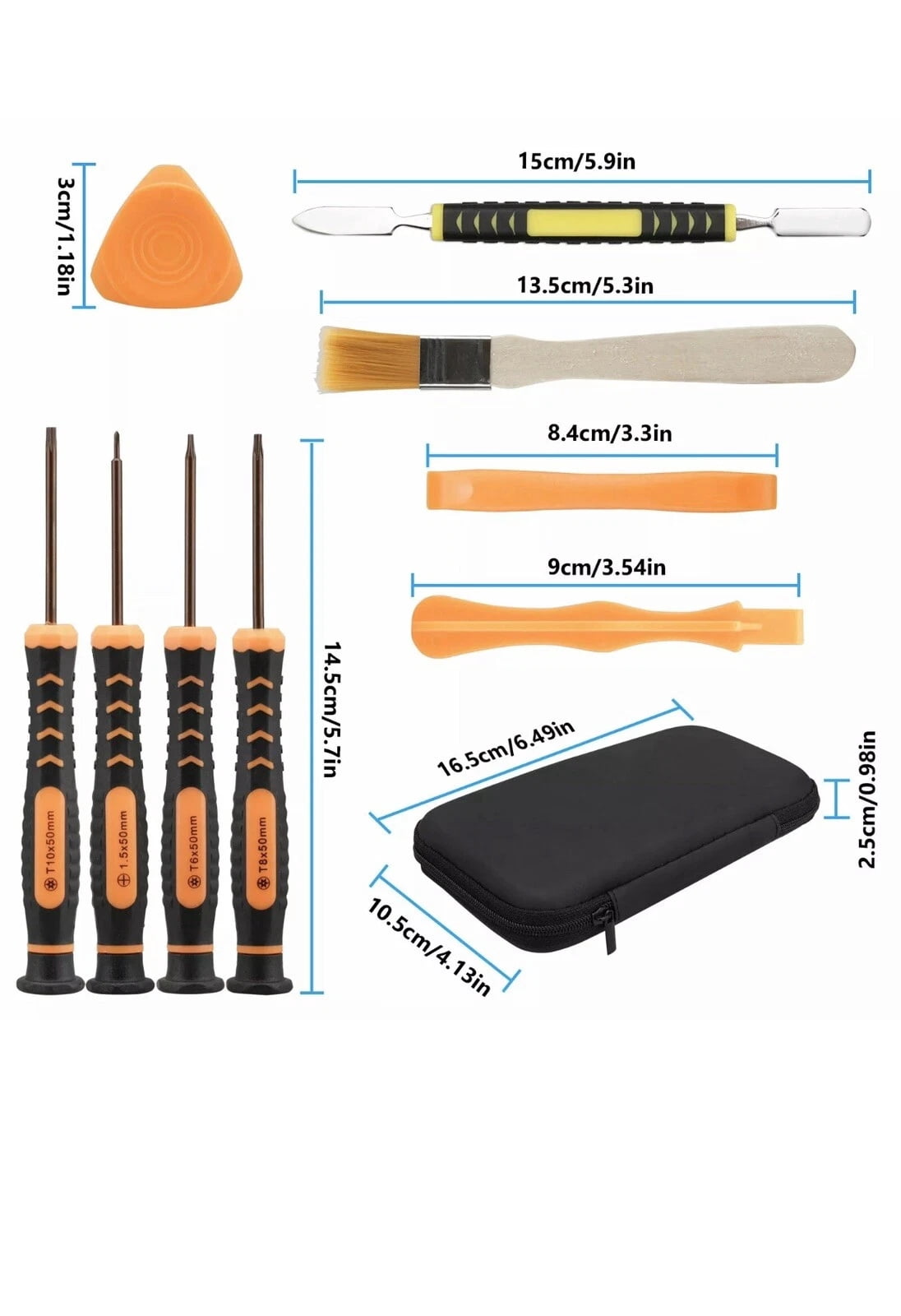 Tool Kit for Sony PlayStation 5, PlayStation 4 Pro & Nintendo Switch Repair Precision Screwdriver Set for Console Mai... - Image 3