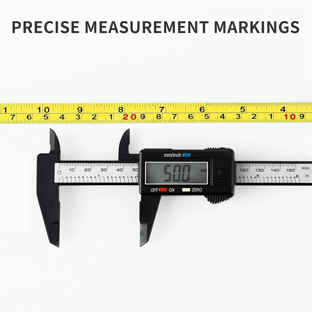 2 Steel Self-Adhesive Measuring Tape, Right to Left Reading 200cm or 78-Inch Imperial and Metric Ruler Tape - Image 3