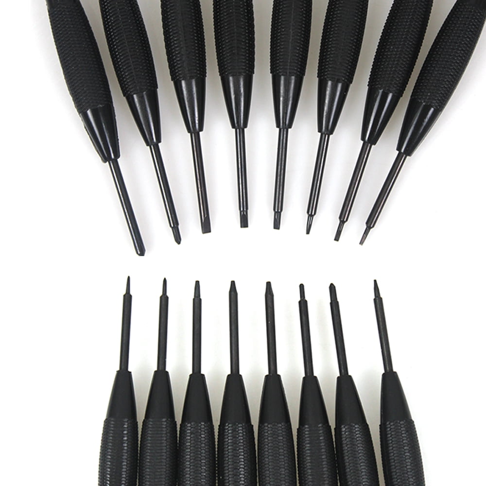 18Pcs Screwdriver Set, 16 Different Magnetic Precision Screwdrivers and 2 Anti-static Tweezers, Suitable for Repairing Phone, Watch, Glasses - Image 4