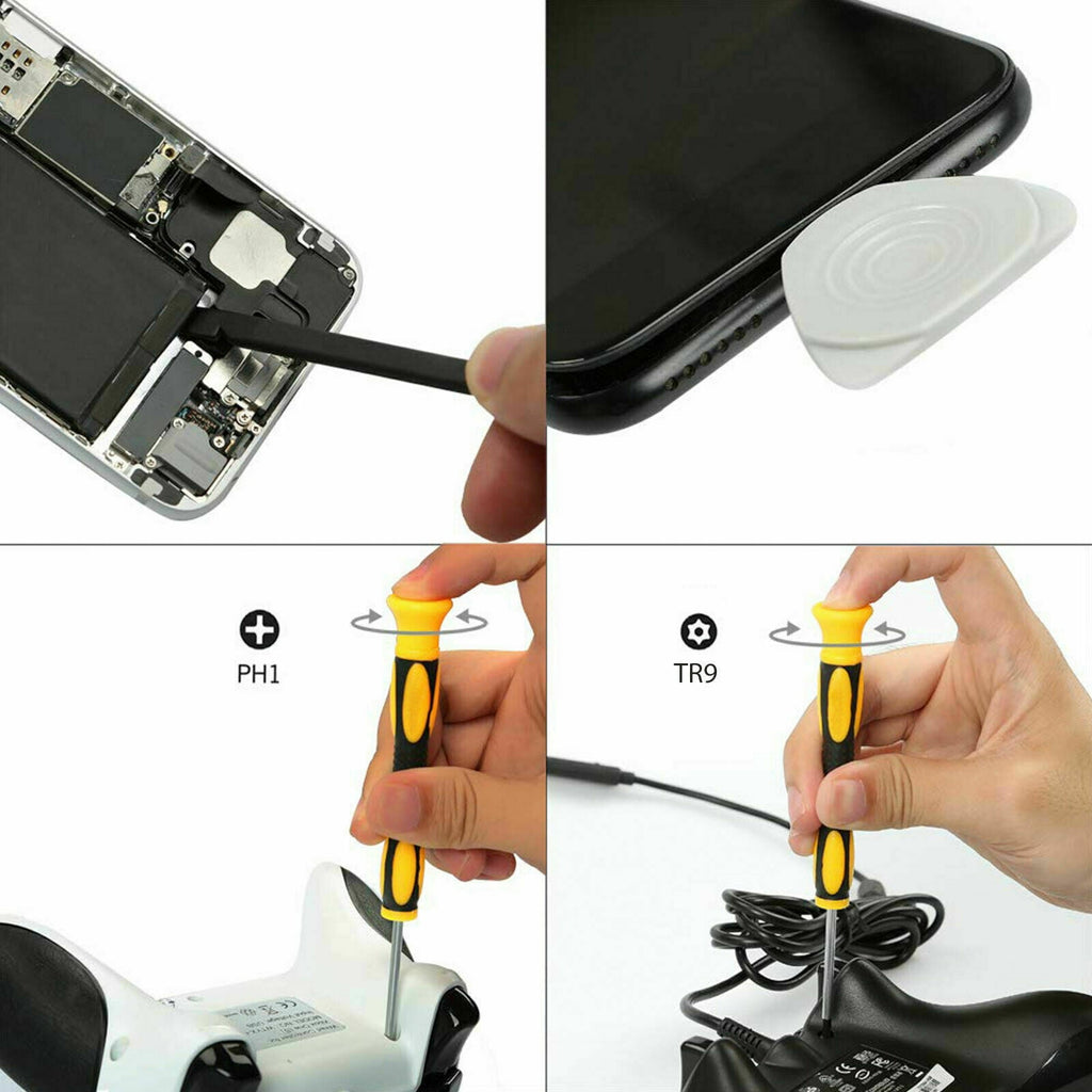 4/ Complete Screwdriver Set Repair Cleaning Upgrade Tool Kit for Security Torx Screwdriver T9H Phillips - Image 2