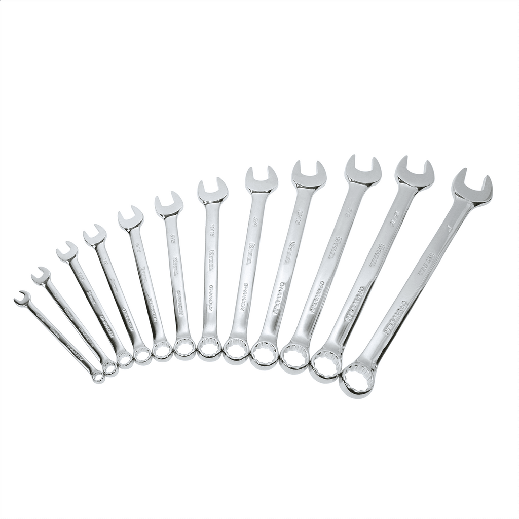 K Tool International Wrench Set Combination 12 Piece Hi Polish - Image 2