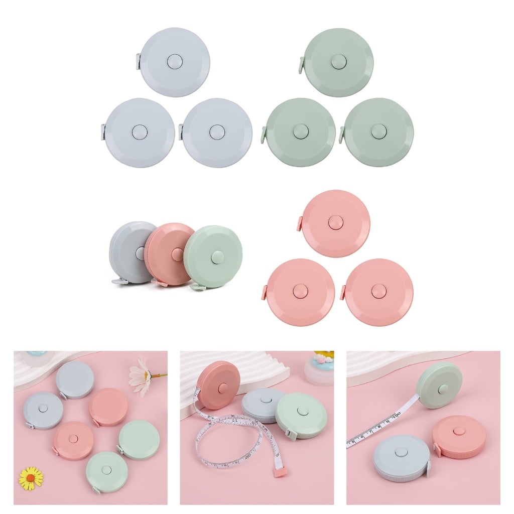 PatungKu 60Inch Scale Measuring Tape Scandinavian Aesthetic PVC Fiber glass Material For Tailoring DIY Projects - Image 2