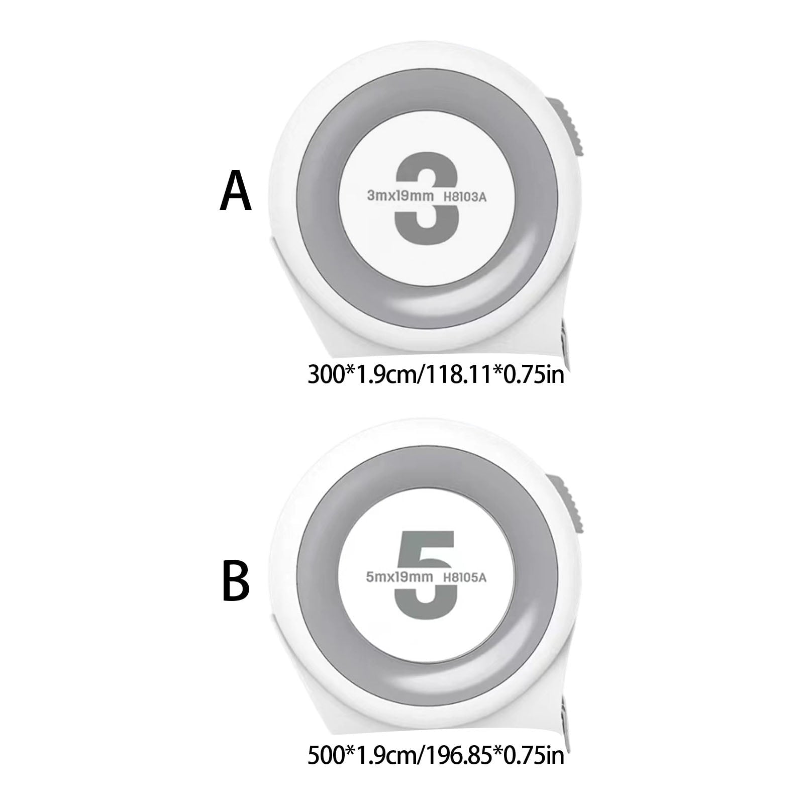 Tape Measure, Easy to Read Measuring Tape Retractable With Lock for Woodworking Sewing Construction Site - Image 3