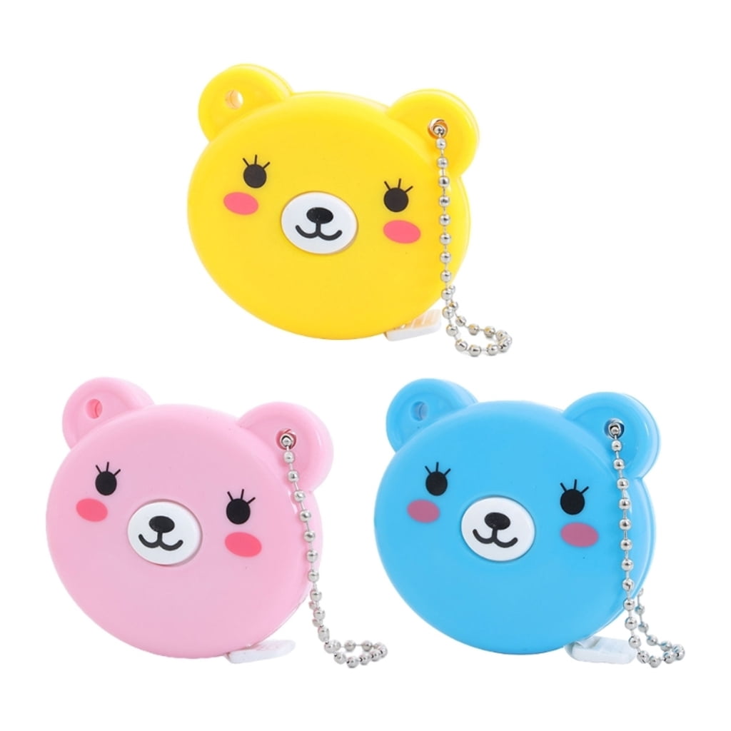 Soft Tape Measure Retractable Measuring for Body Fabric Sewing Tailor Cloth Knitting Craft Double Sided Tape (60inch) - Image 3
