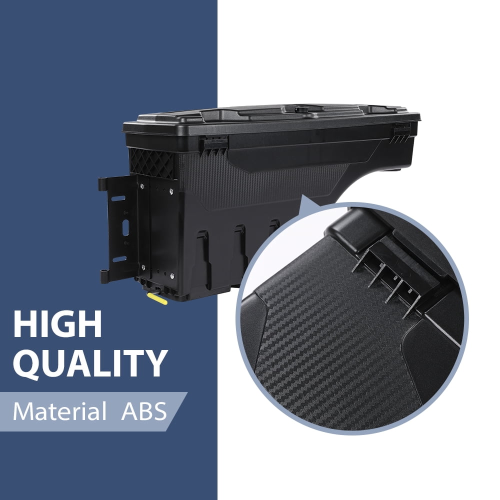 Truck Bed Storage Tool Box Left and Right Side Fit for Dodge Ram 1500 2019-2021 - Image 4