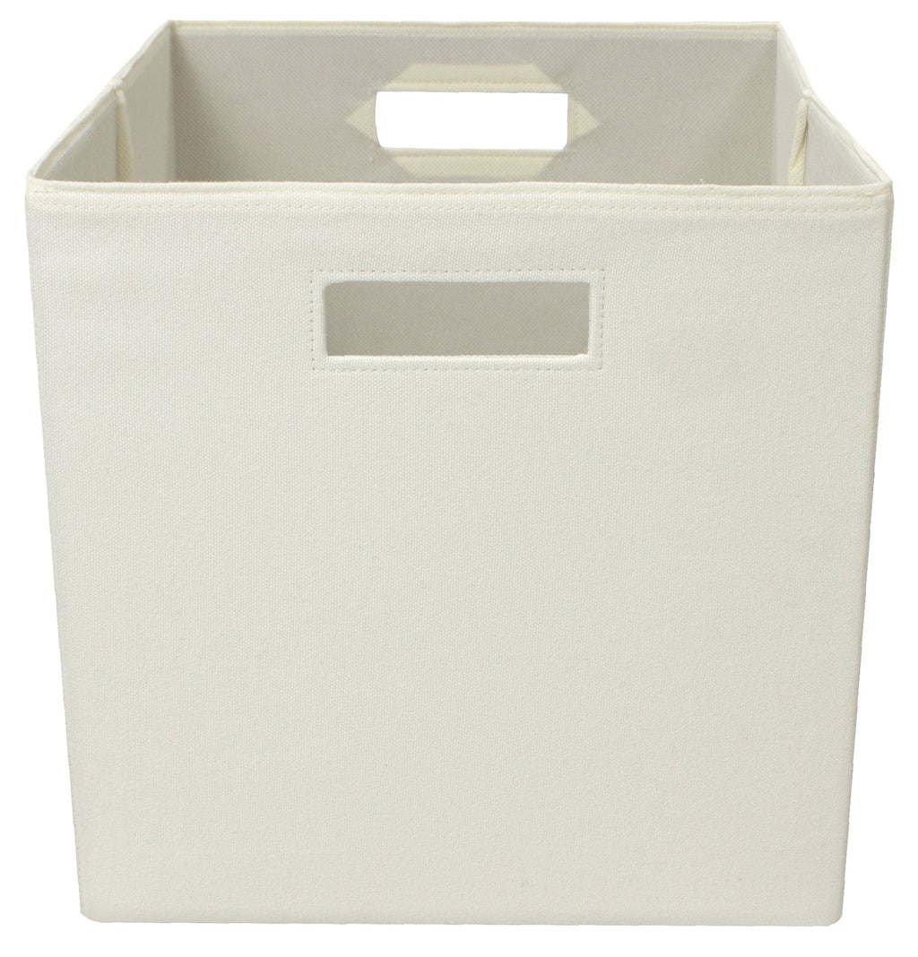 Better Homes &amp; Gardens Collapsible Fabric Cube Storage Bin, Vanilla
