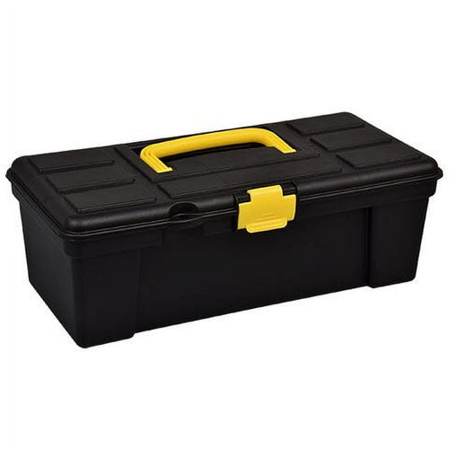 12-inch Tool Box Black/Yellow - Image 2