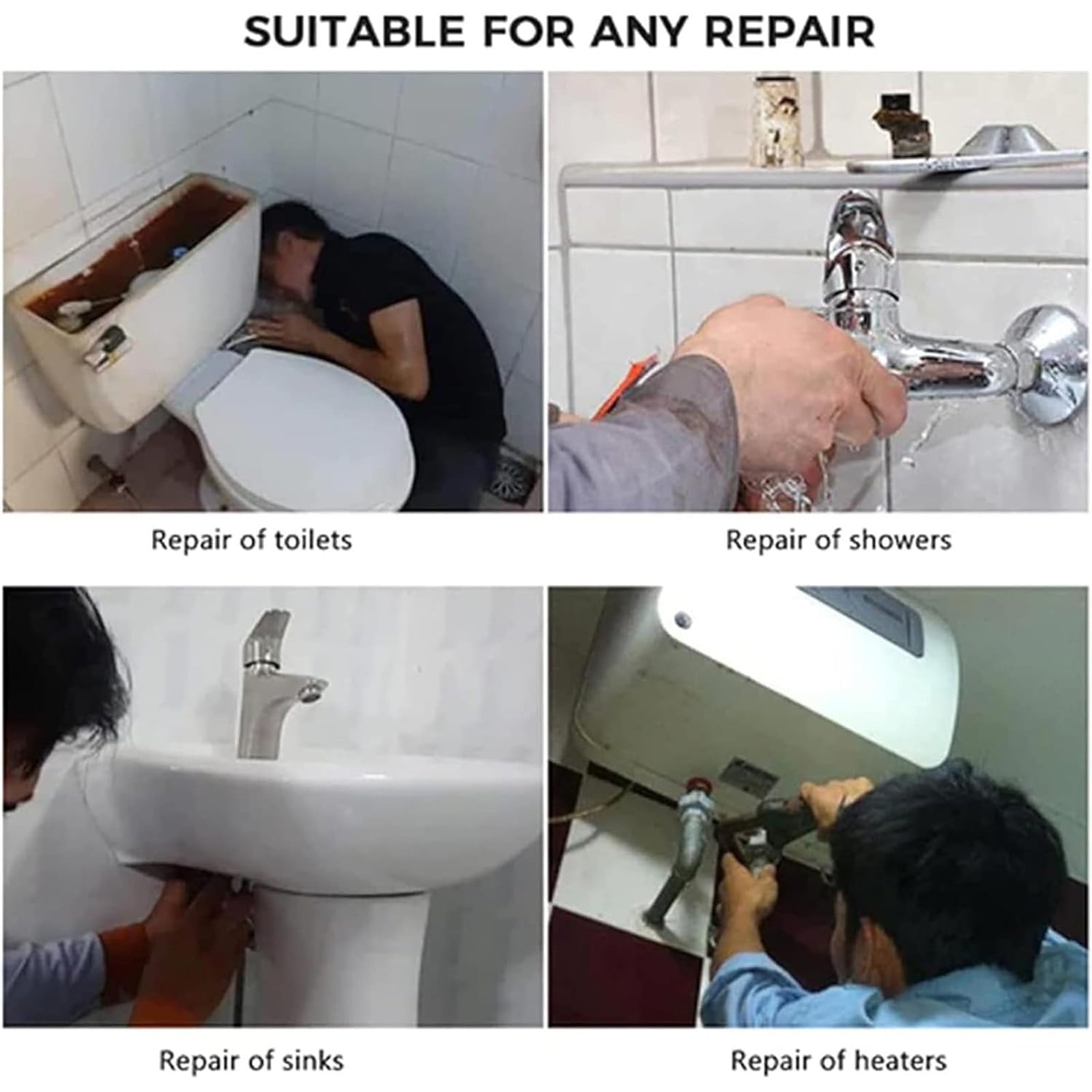 Tool Set for Faucet Installation and Plumbing Maintenance with 360-Degree Rotation - Image 4