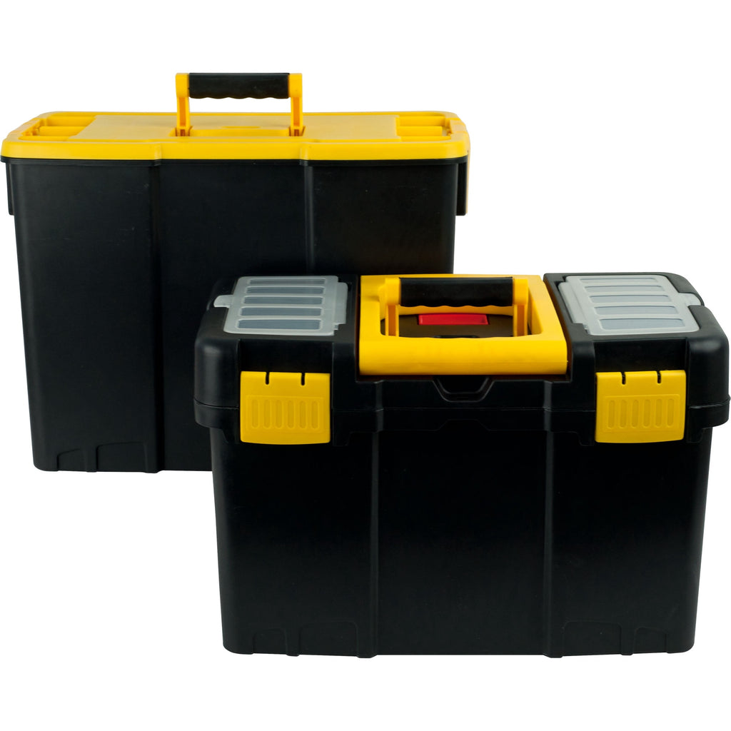 Portable Tool Box with Wheels - Stackable 2-in-1 Tool Organizers - Image 3