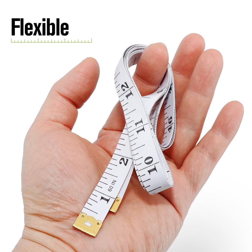 4 Pack Body Measuring Tape Body Tape Measure, Soft Flexible Measuring Tape for Body Measurements Sewing Fabric Clothi... - Image 4