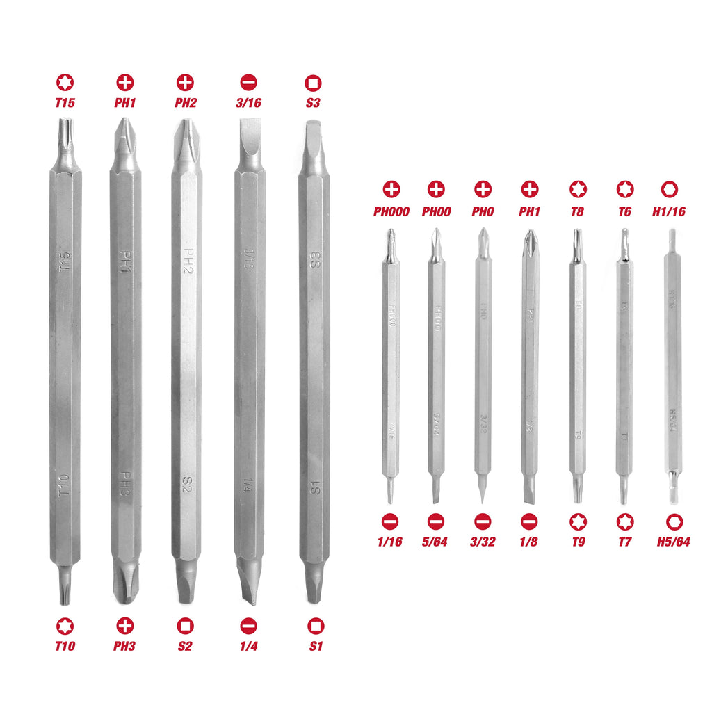Hyper Tough 24-Piece Quick-Load Screwdriver Set, Model 42432 - Image 6
