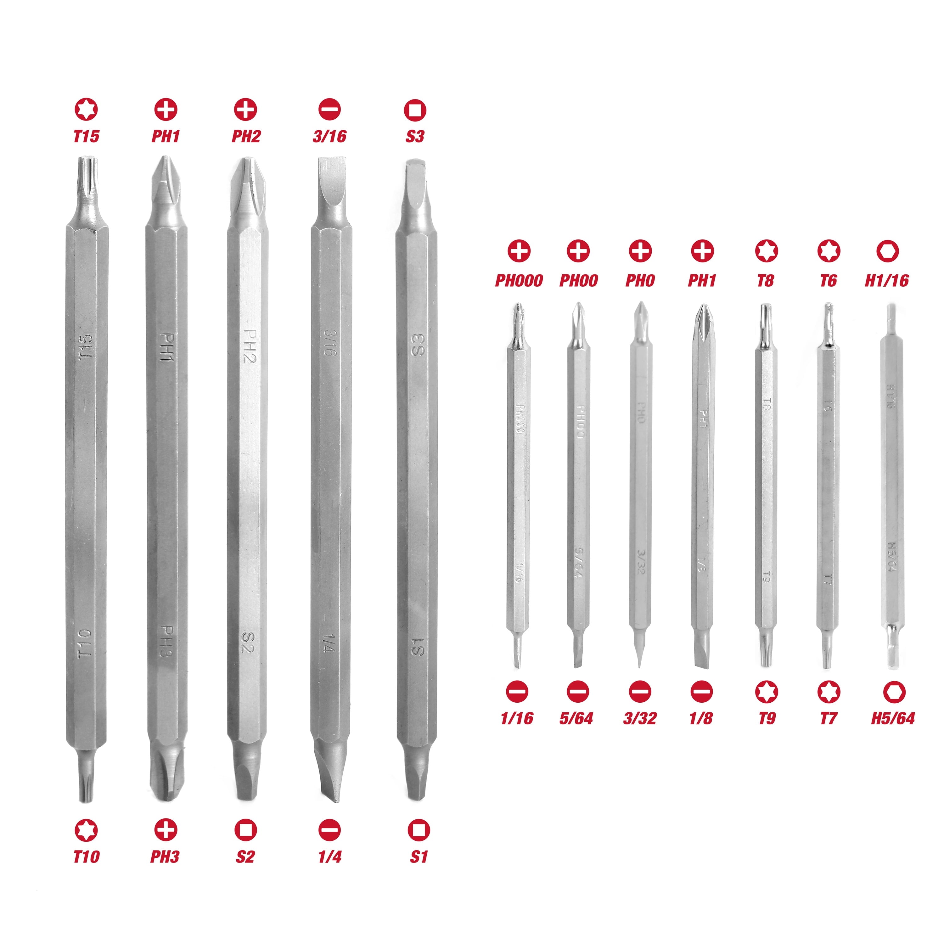 Hyper Tough 24-Piece Quick-Load Screwdriver Set, Model 42432 - Image 6