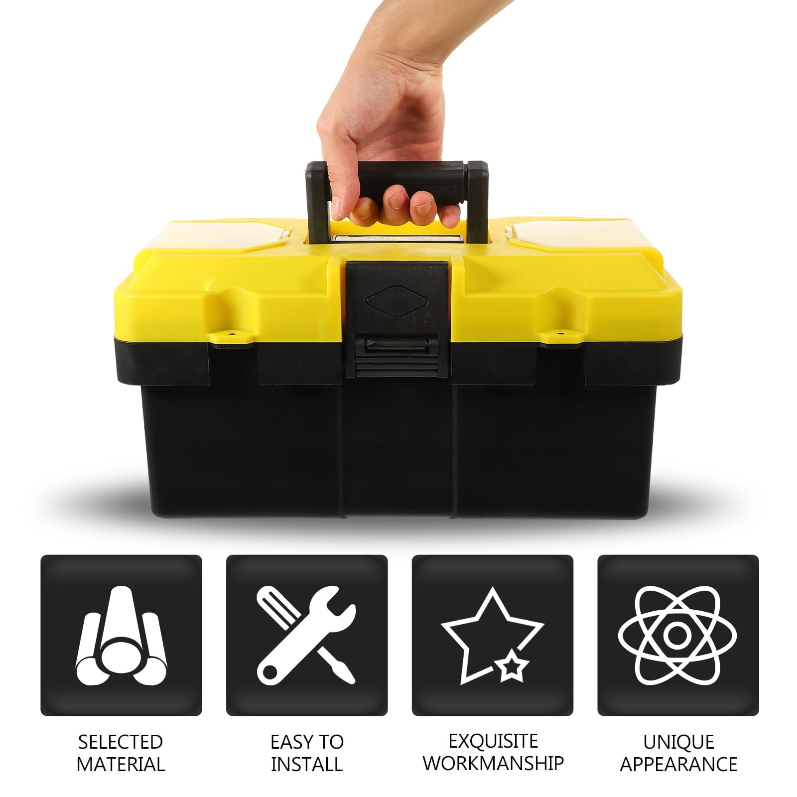 Tool Case Tools Portable Box PP Material Mechanics - Image 3