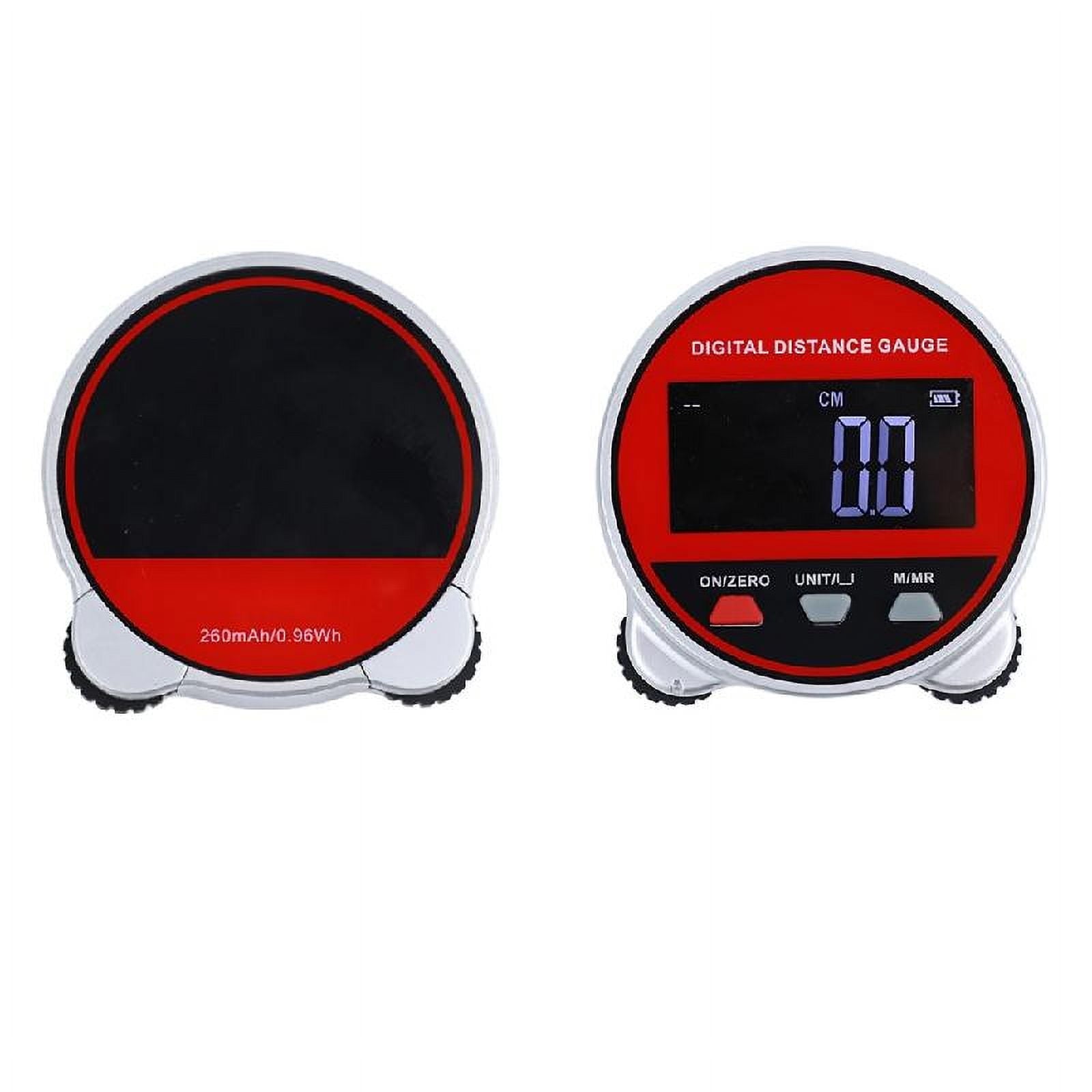 Necvior 656Ft Electronic Digital Tape Measure with LCD Display Digital Ruler Rechargeable Small Rolling Measuring Tool - Image 4