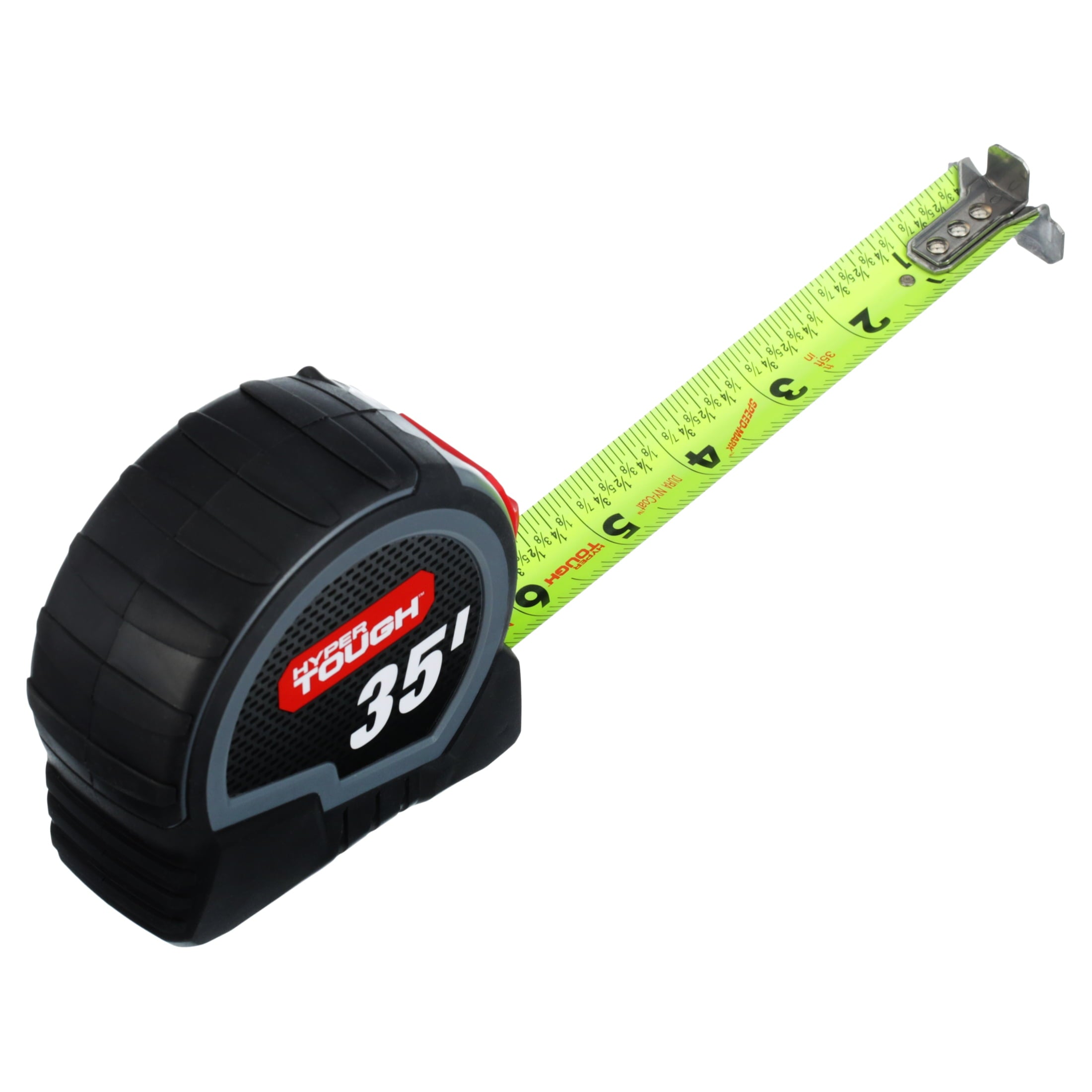 Hyper Tough 35ft. Wide Blade Steel Tape Measure - Image 4