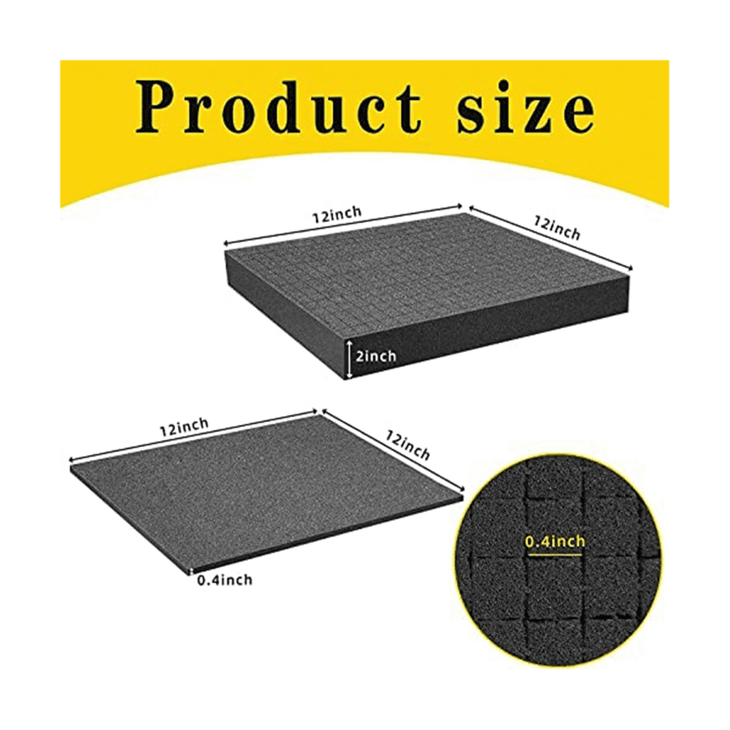 2 Pieces 300x300x50mm/2 Pieces 300x300x10mm, Tool Box Camera Case , Case Insert,Tool - Image 5