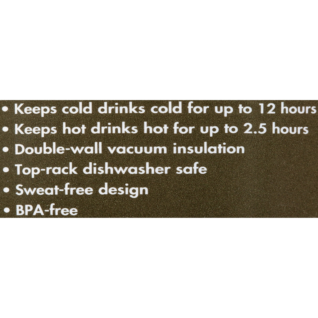 Ozark Trail 22 oz Stainless Steel Insulated Tumbler, Black