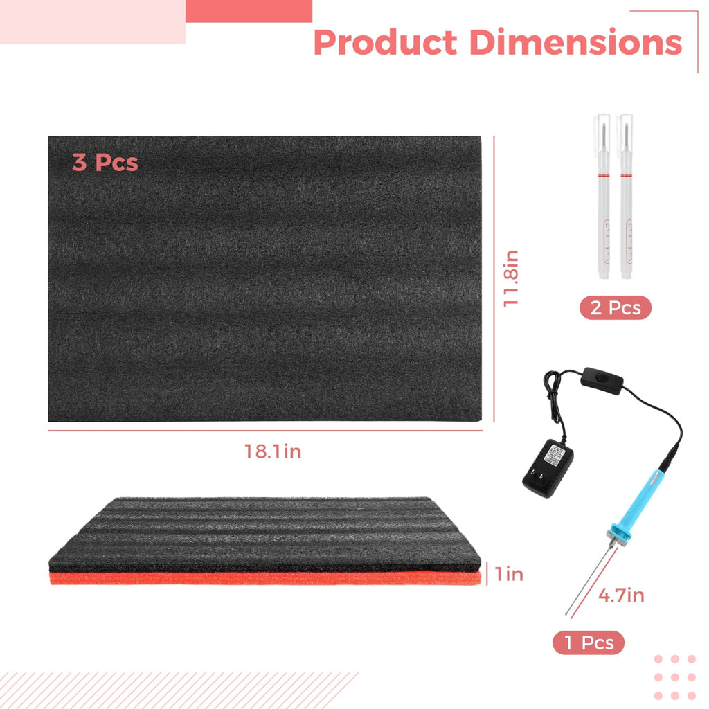 Sets,Including 3 Liners,1 Cutter, and 2 Marker Pens,Adjustable Organizers,Non-Slip Liner Mats for Storage - Image 5