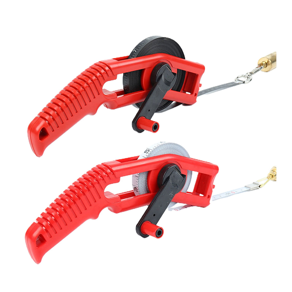 Oil Gauging Tape with Brass Plumb Bob Oil Gauging Tapes 15/20/30/50M Measuring Ruler Accuracy Tape Measure - Image 4