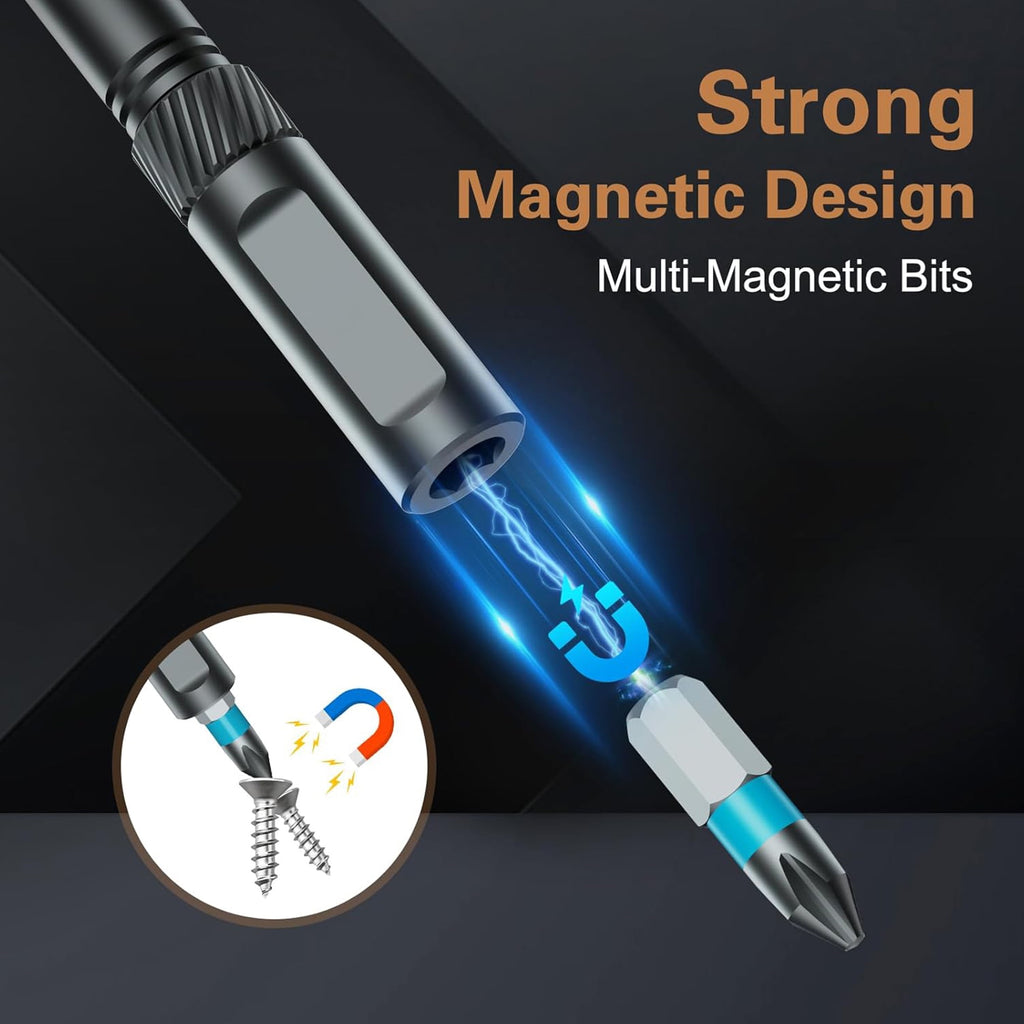 24 in 1 Magnetic Ratchet Screwdriver Set Tool Precision Screwdriver Kit - Image 5