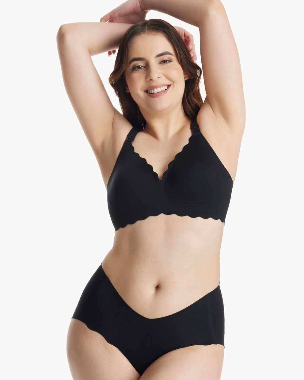 Jelly Strip Seamless Nursing Bra YN46