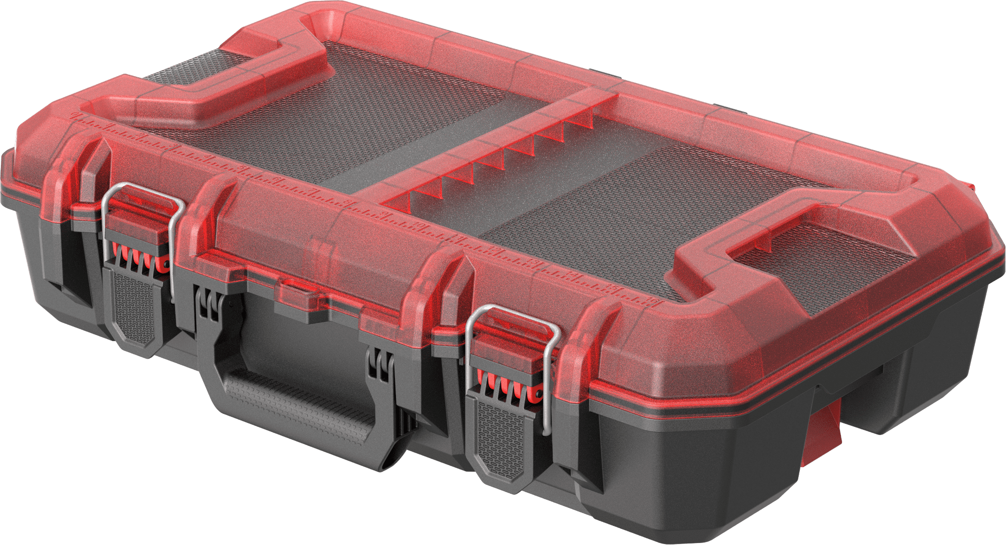 Hyper Tough Hyper Stack Heavy Duty 3 Piece Modular Rolling Toolbox System, Black - Image 6