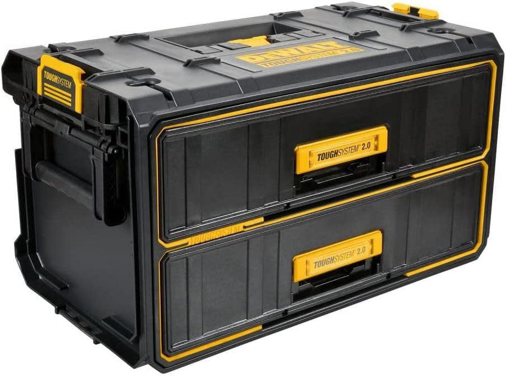 Tough System Durable Tool Boxes and Organizers, Yellow, 21.25 x 13.65 x 12.68 Inches, 17.6 lb - Image 2