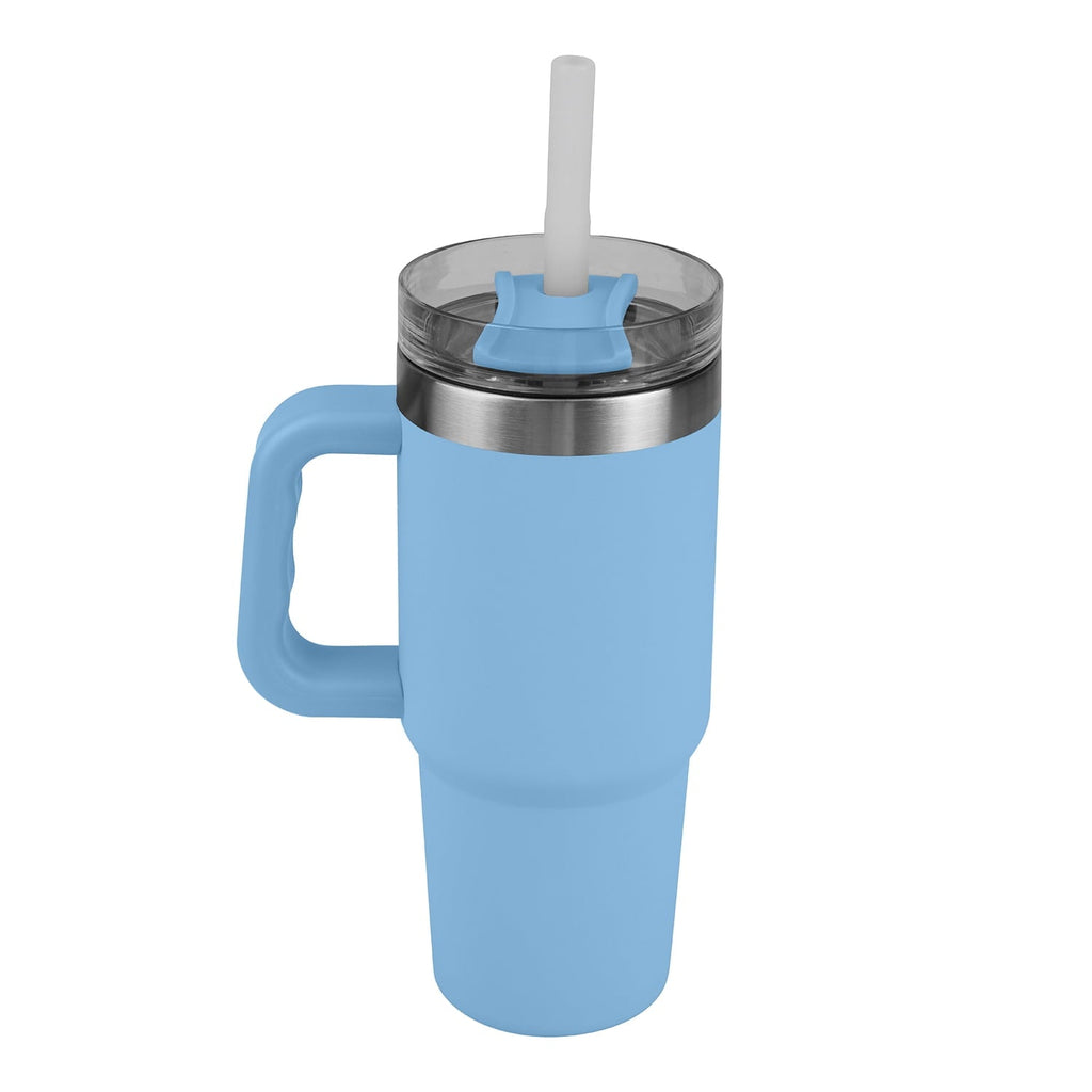Ozark Trail 18 oz Stainless Steel Insulated Tumbler with Handle, Black