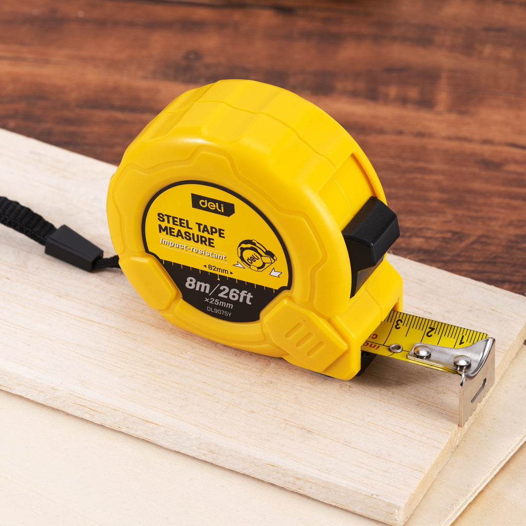 Measuring Tape Measure 25 Ft, Metric, Imperial Measurement Tape, Retractable, Self-Lock - Image 4