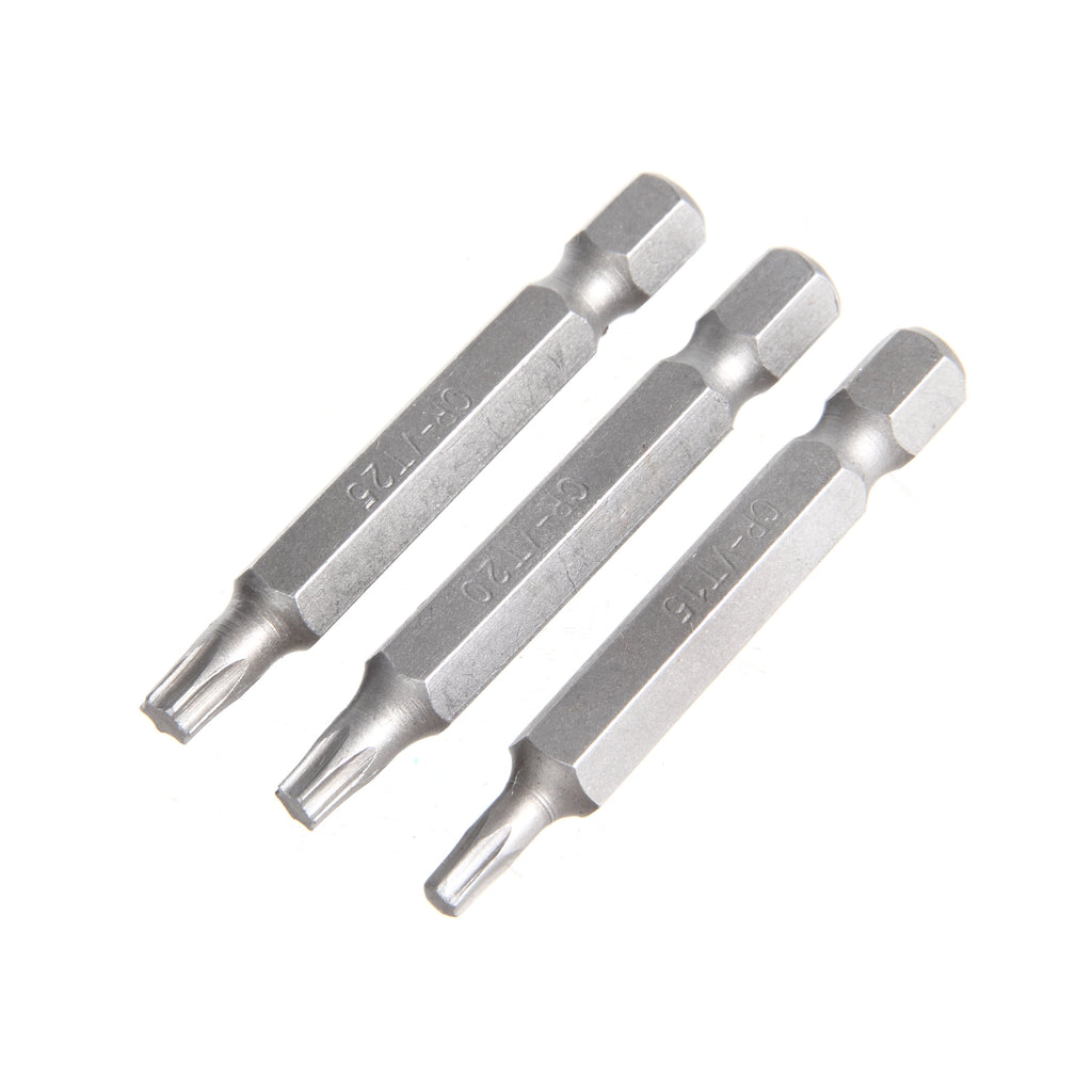 3 pack 2-Inch Star Drive Screwdriver Bits Set, Steel - Image 6
