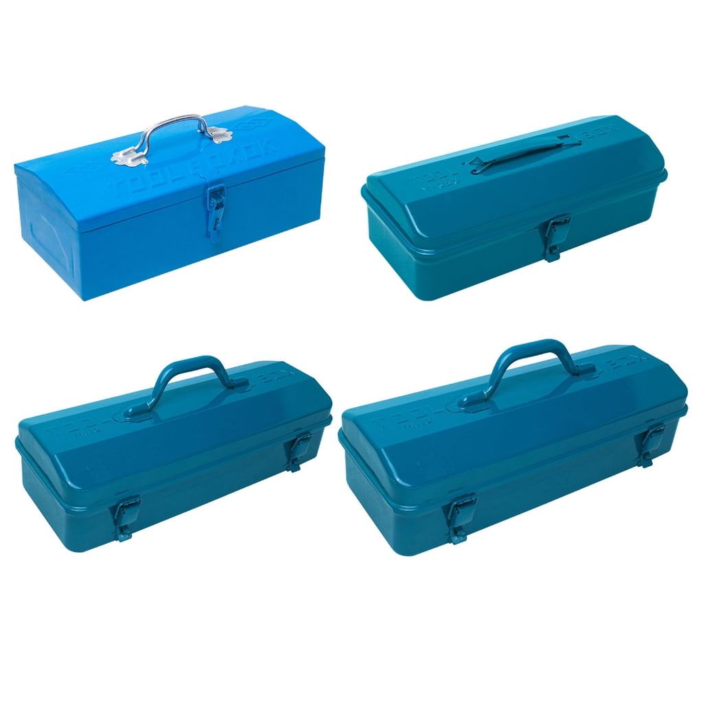 Iron Hardware Toolbox Thick Combination Suitcase Electrician Carpenter Maintenance Electric Drill Storage Box - Image 5