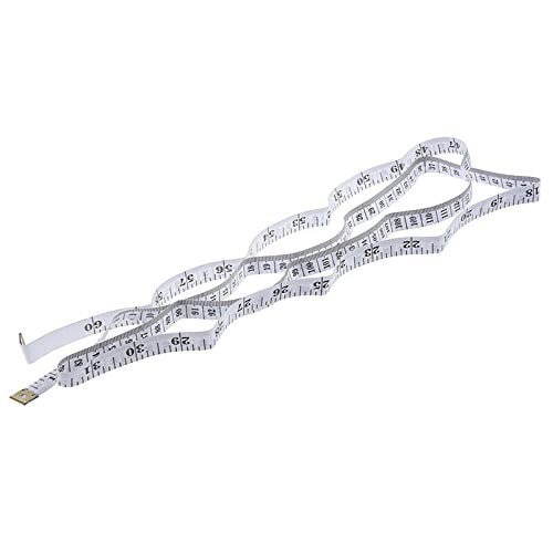 Unique Bargains 60 inch/Metric Tape Measure Tailor Sewing Cloth Ruler White - Image 6